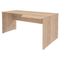 Письменный стол угловой Skyland Simple SET, 160х90 см, угол: справа, цвет: Дуб Сонома светлый