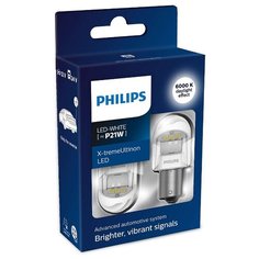 Лампа автомобильная светодиодная Philips X-tremeUltinon LED gen2 11498XUWX2 P21W 2.7W 2 шт.