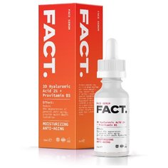сыворотка Fact 3D Hyaluronic Acid 2%+Provitamin B5 для лица с провитамином B5 20+, 30 мл