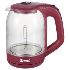 Чайник Яромир ЯР-1050, бордовый