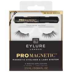 Eylure Ресницы с магнитной подводкой Promagnetic Lash System Accent черный