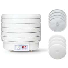 Сушилка ВолТера 1000 Люкс (с 4 сетчатыми и 4 поддонами для пастилы) белый