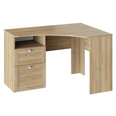 Письменный стол угловой ТриЯ Ривьера, 121х89 см, угол: универсальное, цвет: дуб ривьера Triya