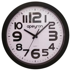 Часы настенные кварцевые Apeyron PL 15.1 черный