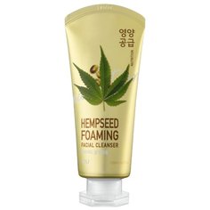 IOU пенка для умывания питательная с семенами конопли Hempseed Foaming Facial Cleanser, 120 мл