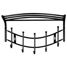 Вешалка Nika Haushalt HBH1 черный