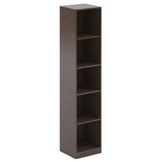 Стеллаж Skyland Simple 5 полок, материал: ЛДСП, ШxГxВ: 39х36х182 см, легно темный