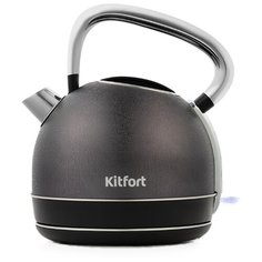 Чайник Kitfort KT-696-4, черная кожа