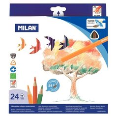 MILAN Карандаши цветные акварельные 24 цвета (742324)