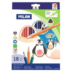 MILAN Карандаши цветные 18 цветов (722318)