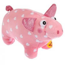 Мягкая игрушка Мульти-Пульти Деревяшки Поросёнок Хрю 15 см, муз. чип