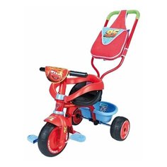 Трехколесный велосипед Smoby 444166 Be Fun Confort Cars красный