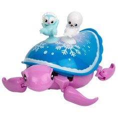 Робот Moose Little Live Pets Черепашка и друзья Снежный бриз 28560 розовый/синий