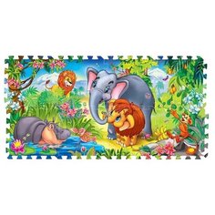 Коврик-пазл Играем вместе Мама для мамонтенка (FS-MAM)