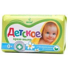 Весна Мыло туалетное "Детское" с экстрактом ромашки 90 г
