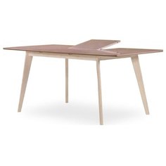 Стол кухонный Avanti Largo, раскладной, ДхШ: 120 х 80 см, длина в разложенном виде: 160 см, таупе