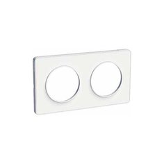 Рамка 2п Schneider Electric ODACE S52P804, белый