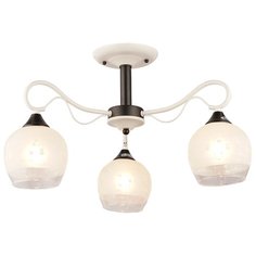Люстра IMEX MD.0764-3-S WT+BK, E27, 180 Вт