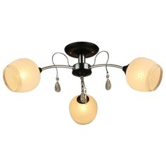 Люстра IMEX MD.0658-3-S CH+BK, E27, 180 Вт