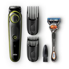 Триммер Braun BT 3041 черный/зеленый
