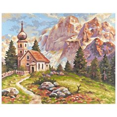 Schipper Картина по номерам "Церковь в Доломитах" 24х30 см (609240794)
