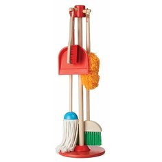 Набор Melissa & Doug Dust! Sweep! Mop! 8600 красный/голубой/зеленый/желтый