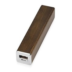 Аккумулятор Oasis Вуди 2600 mAh коричневое дерево коробка