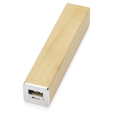 Аккумулятор Oasis Вуди 2600 mAh светлое дерево коробка