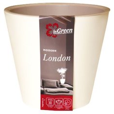 Кашпо InGreen London ING6207, 16л, 33х30.5 см сливочный