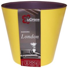 Кашпо InGreen London ING6206, 5л, 23х20.8 см спелая груша
