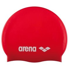 Шапочка для плавания arena Classic Silicone Jr 91670 red/white