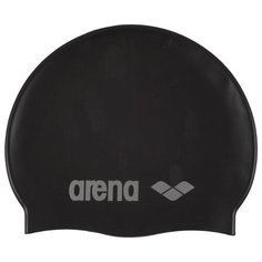 Шапочка для плавания arena Classic Silicone Jr 91670 black/silver