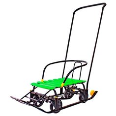 Санки Galaxy Snow Galaxy Black Auto лимонный