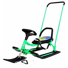 Снегокат Барс 140 Go Go с П-образным толкателем lucky dog Bars