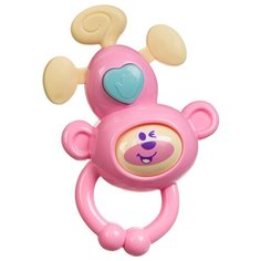 Погремушка BONDIBON Baby You Обезьянка ВВ3214 розовый