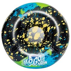 Тюбинг Bestway H2OGO! Snow 39004 99 см черный/желтый/голубой