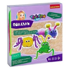 BONDIBON Набор для творчества Поделки из помпонов и синельной проволоки Насекомые (ВВ2633)