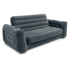 Надувной диван Intex Pull-Out Sofa (66552) серый