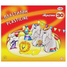 Пластилин ГАММА Мультики 30 цветов (210119_04) Gamma