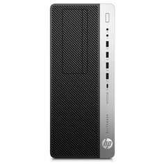 Настольный компьютер HP EliteDesk 800 G5 (7QM90EA) Mini-Tower/Intel Core i7-9700/8 ГБ/256 ГБ SSD/Intel UHD Graphics 630/Windows 10 Pro черный