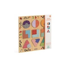 Рамка-вкладыш DJECO Геометрические фигуры (01802), 18 дет.