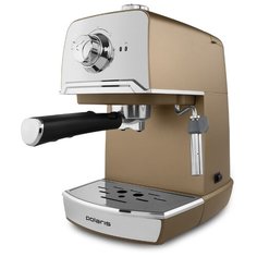 Кофеварка рожковая Polaris PCM 1529E Adore Crema бежевый