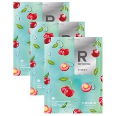 Frudia Маска тканевая разглаживающая с вишней, 20 мл, 3 шт.