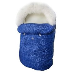 Конверт-мешок Makkaroni Kids Метель 80 см индиго