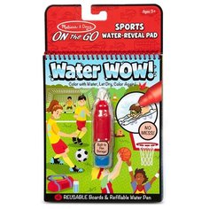 Melissa & Doug Водная раскраска.Water Wow. Спорт (30175)