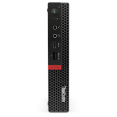 Настольный компьютер Lenovo ThinkCentre M75q-1 (11A4000HRU) Tiny-Desktop/AMD Ryzen 5 PRO 3400GE/8 ГБ/256 ГБ SSD/AMD Radeon RX Vega 11/Windows 10 Pro черный