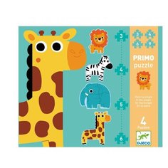 Набор пазлов DJECO В джунглях (07135)
