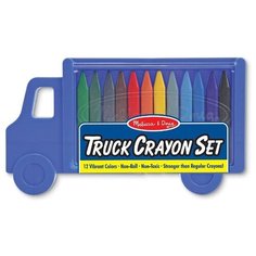 Melissa & Doug Грузовик с карандашами 12 цветов (4159)