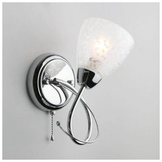 Бра Eurosvet Natalie 30130/1 хром, с выключателем, 40 Вт