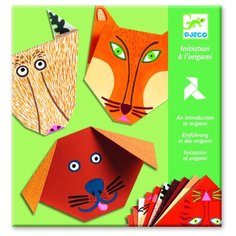 DJECO 8761 Набор для оригами "Бумажные животные"